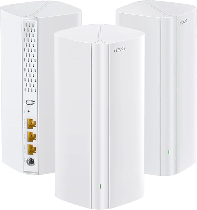 lifestopia's tweet photo. 🚀 Upgrade your home WiFi to next-level speed!
The Tenda AX3000 WiFi 6 Mesh (Nova MX12) covers up to 🏠 7000 sq ft, handles 💪 160+ devices, and runs on a ⚡ 1.7GHz quad-core CPU.
No more dead zones! 🔥
👉 https://t.co/L4KUbWYcgO
#WiFi6 #HomeNetwork #TechUpgrade #Ad https://t.co/BmbMG3MlZy