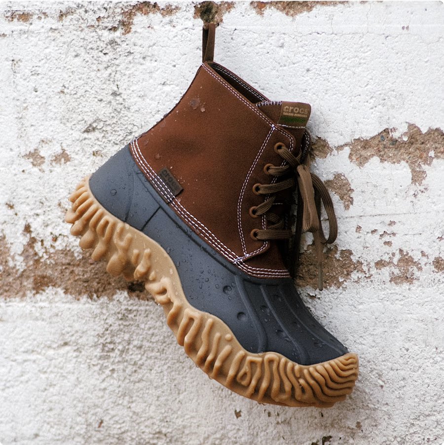 Salehe Bembury x Crocs Cypress Boot "Taho" is releasing on October 16 🥾