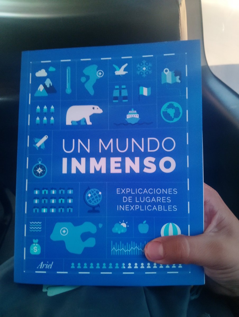 Hasta que se me hizo autoregalarme el libro de <a href="/unmundoinmenso/">Un Mundo Inmenso</a>  📖🥳🙌