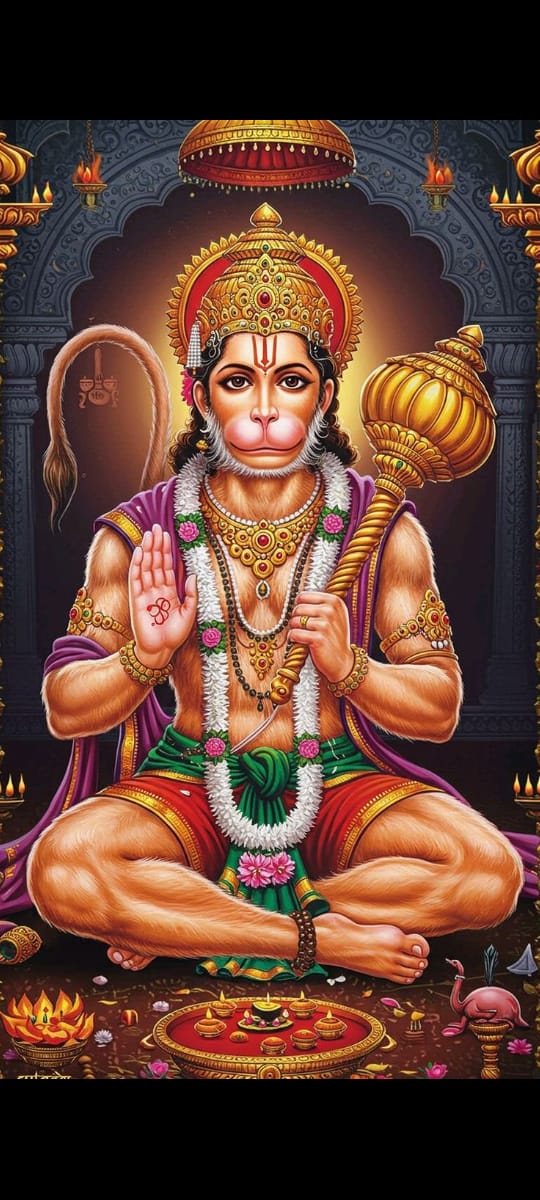 🚩🙏 श्री हनुमानजी की जय 🚩🙏

आंजनि-पुत्र महा बलदायी।
संकट मोचन राम दुलारी॥🚩

जो भक्त मन से श्रीराम नाम का जप करता है,
हनुमानजी स्वयं उसकी रक्षा करते हैं। 🌺🔥

ॐ हं हनुमते नमः🙏🚩