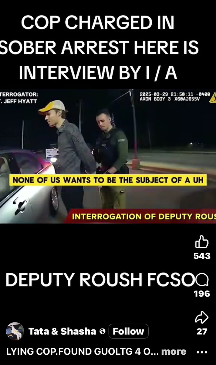 Dirty cop. Charges a young man with DUI because of mannerisms and his own expertise. Kids blows triple zeros.  Deputy gets flack from online video and still tries to say he’s right. Expert. Expert. Expert.