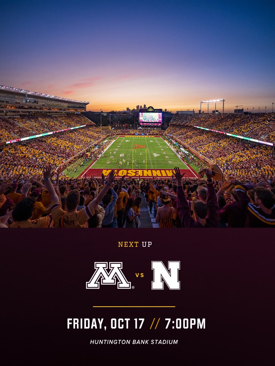 GopherFootball's tweet image. We need YOU 🫵 at HBS on Friday night! #RTB #SkiUMah #Gophers
🎟️: z.umn.edu/as95