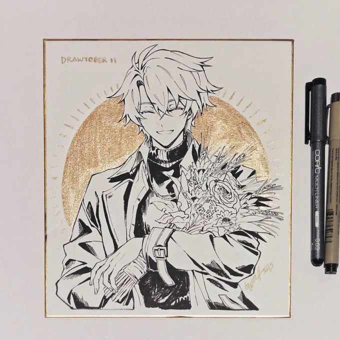 #Drawtober day 11 
It was my birthday this weekend so a happy Phainon for my bday ☀️
#Phainon 