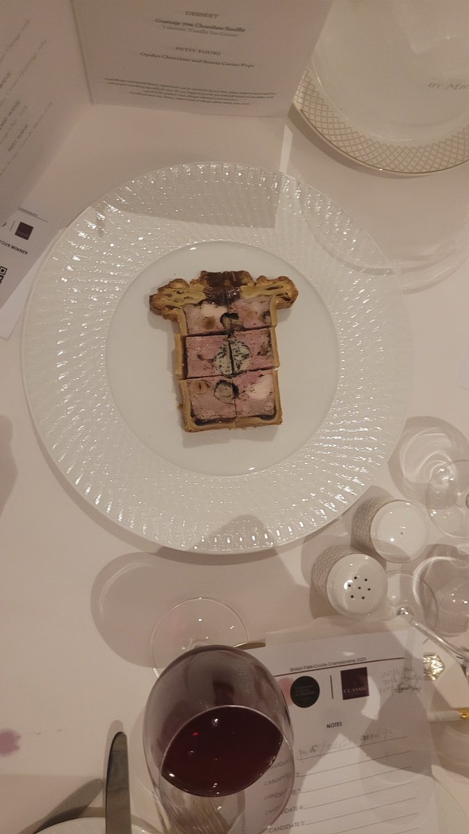 thinkingdrinks's tweet image. Un tres bon evening at the @Pate_Croute_  UK &amp;amp; Ireland Championships
 
Incredible Culinary Skills. Delicious.

And some banging biodynamic wines from @M_Chapoutier - not just remarkable chilled reds but some wonderful whites from Northern Rhone.

Chapeau #hatchmansfield