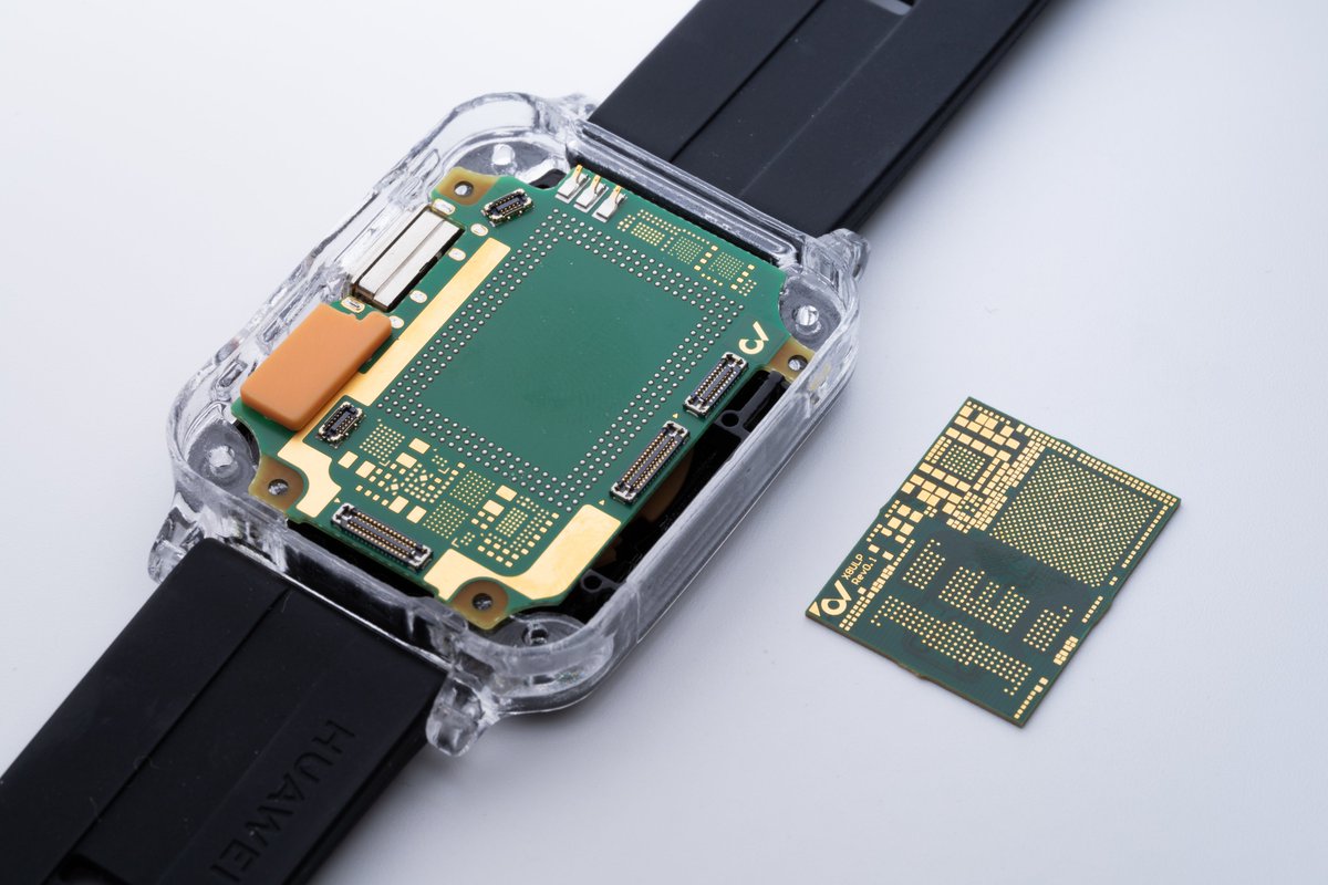 QVHenkel's tweet image. It's been years since I last ordered a two-layer board. Even this time, it was only for a mechanical test fit of the open-source smartwatch carrier board 😅 Four- and six-layer boards have become so cheap that they are my default choice for any simple project