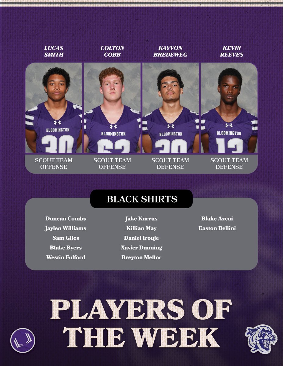 Players of the week from our win at Brebeuf!