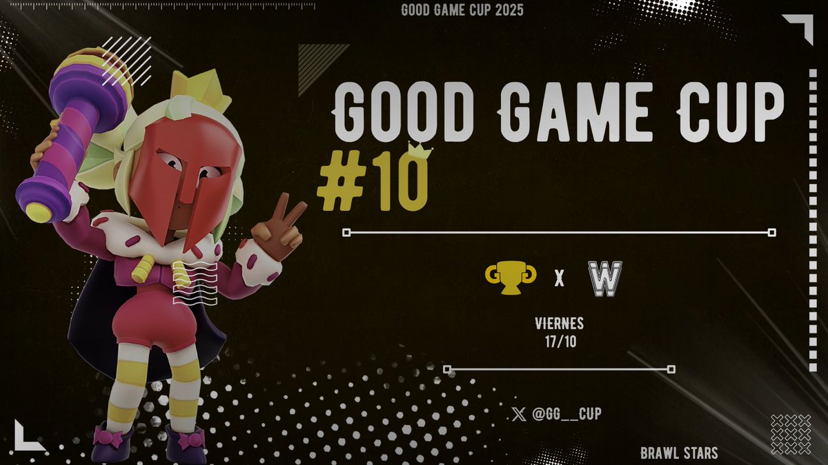 Good Game Cup (@gg__cup) on Twitter photo ¡Buenas noticias! Volvimos después de tanto tiempo y con noticias.
La más importante, nos aliamos con <a href="/TeamWolvate/">Wolvate e-Sports</a> para esta décima edición del torneo, quienes nos proporcionaran un prize pool. 👀
Únanse al discord de TW y GGCUP (bio) para más info: discord.gg/KS2fEKcdh ¡Buenas noticias! Volvimos después de tanto tiempo y con noticias.
La más importante, nos aliamos con <a href="/TeamWolvate/">Wolvate e-Sports</a> para esta décima edición del torneo, quienes nos proporcionaran un prize pool. 👀
Únanse al discord de TW y GGCUP (bio) para más info: discord.gg/KS2fEKcdh
