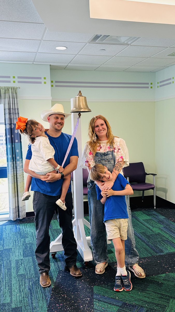 GatorNation is down bad right now, but I wanted to share some good news and thank you all. 

Many of you supported my family through GoFundMe, messages, food, and prayers during my daughter’s cancer treatment. A few months ago we got the all-clear! She’s done! #BeatLeukemia! 🧡