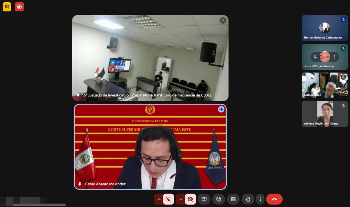 Corte Superior de Justicia de Lima Este tweet media