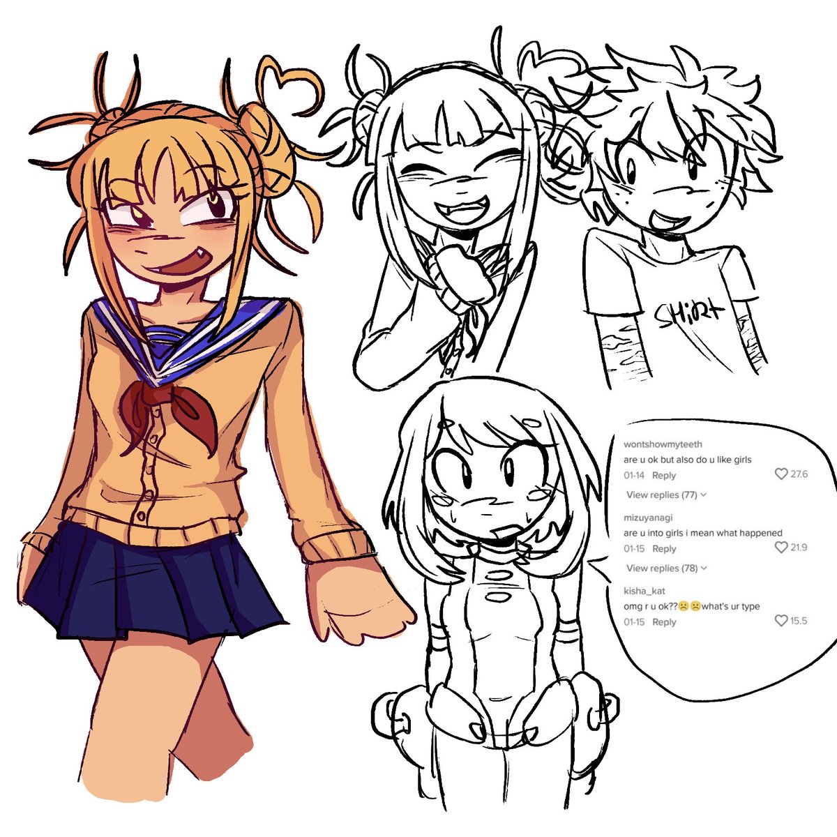 Noelle 🎀 (@l0stg1rltwt) on Twitter photo Season 8 is upon us #MHA #izutogachako #izutoga #togachako Season 8 is upon us #MHA #izutogachako #izutoga #togachako