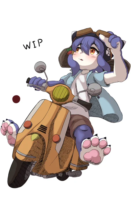 慣れないもん描いてる