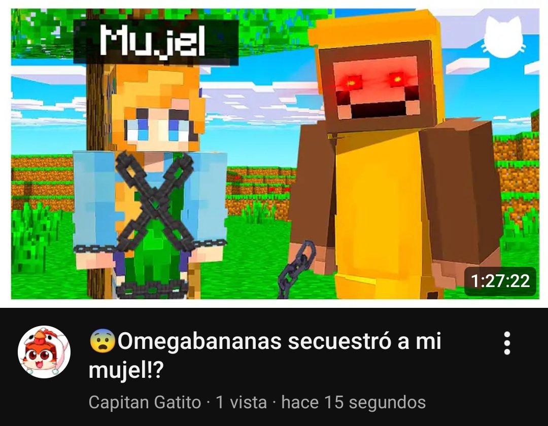🔴 || Nuevo video en el canal 'Capitan Gatito'

🔗:youtu.be/6_1hM9RvDDY

🔸¡Disfruten del video!☀️
