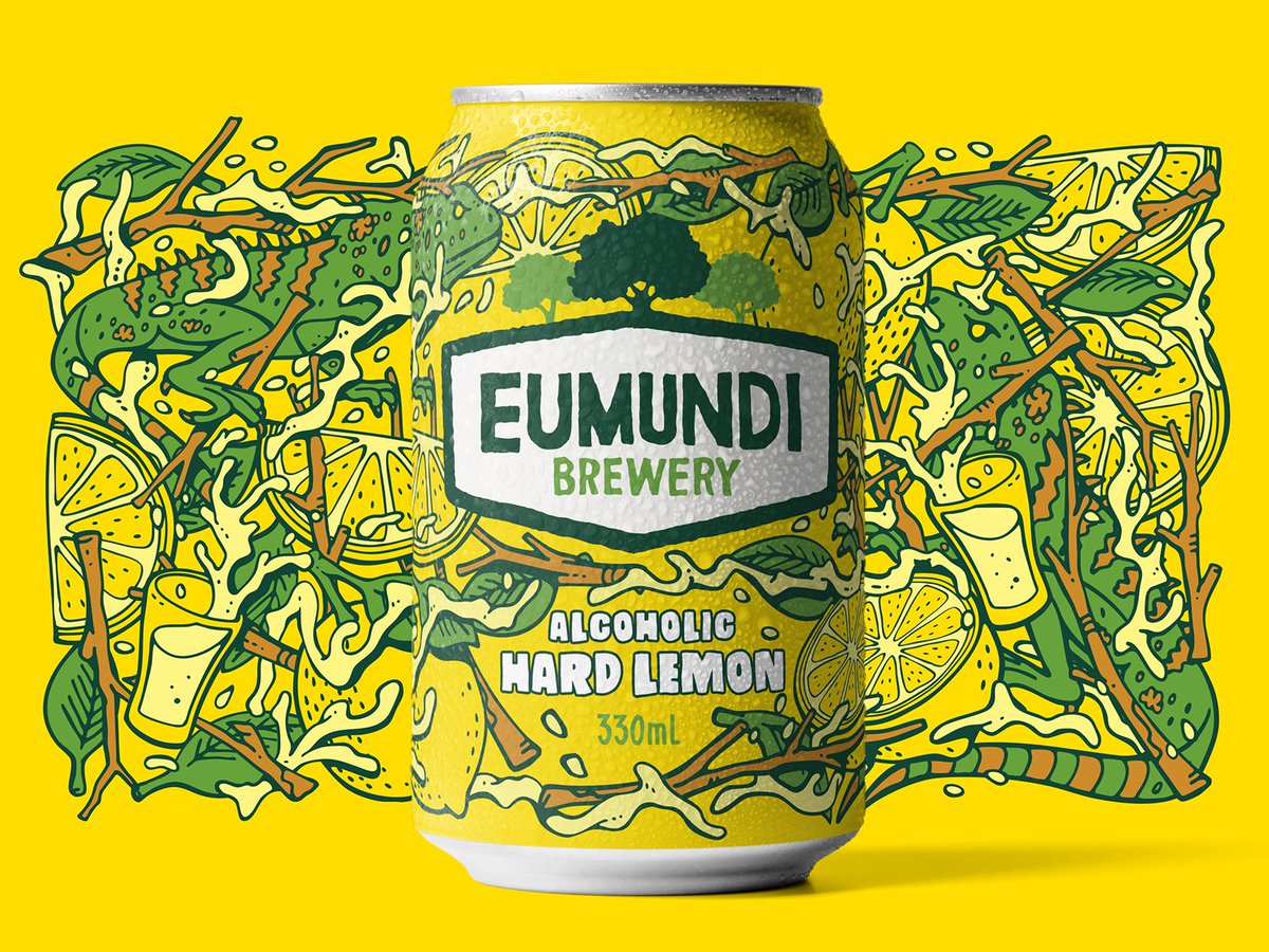 Had a lot of fun illustrating this hard lemon bad boy