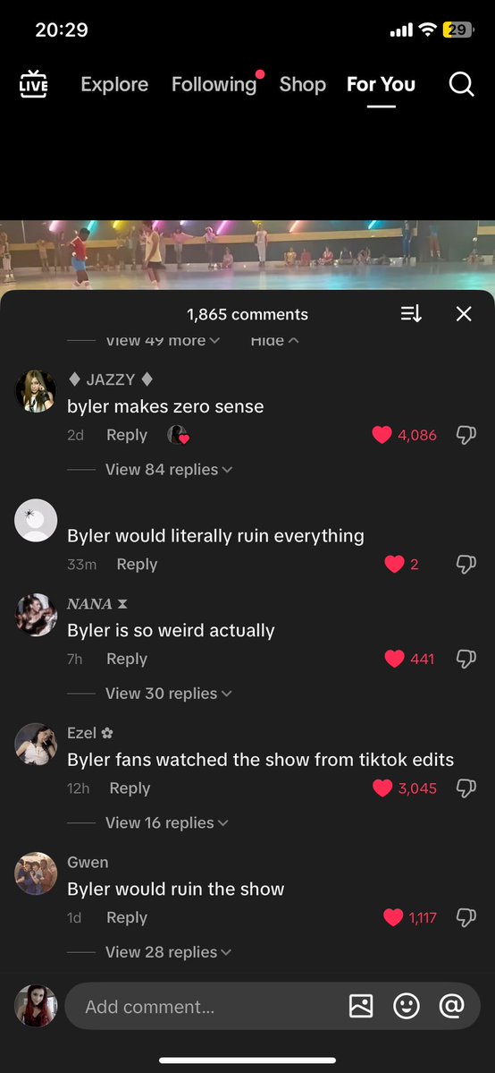 feels like heaven when i open the comments and its like this