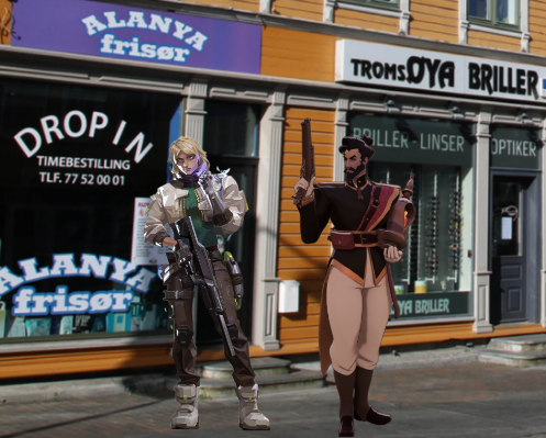 Nashala and I were doing some sightseeing in Norway today when we ran into an interesting woman who had some fascinating stories to share. You guy's aren't going to believe me when I tell you her name though.
