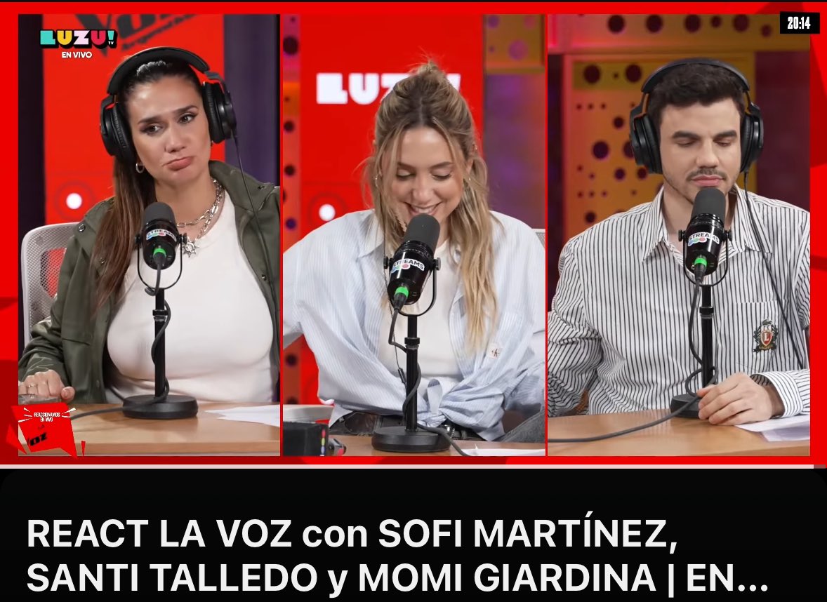 _notvicky's tweet image. lo q voy a extrañar las noches con estos 3 #ReactLaVoz