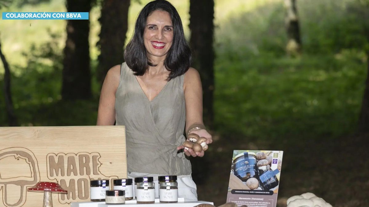 Mare Monte Setas, microempresa de Sanxenxo, ha sido reconocida como una de las 10 iniciativas premiadas 🏆 en los Premios BBVA a los Mejores Productores Sostenibles, por su producción ecológica 🌱 de conservas de setas 🍄.