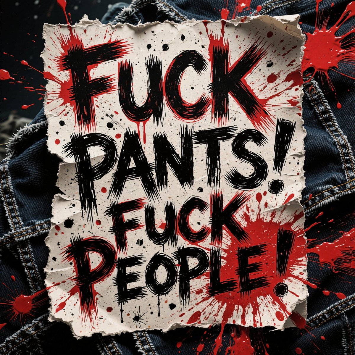 ok who wants to join in on the fuck pants, fuck people club.