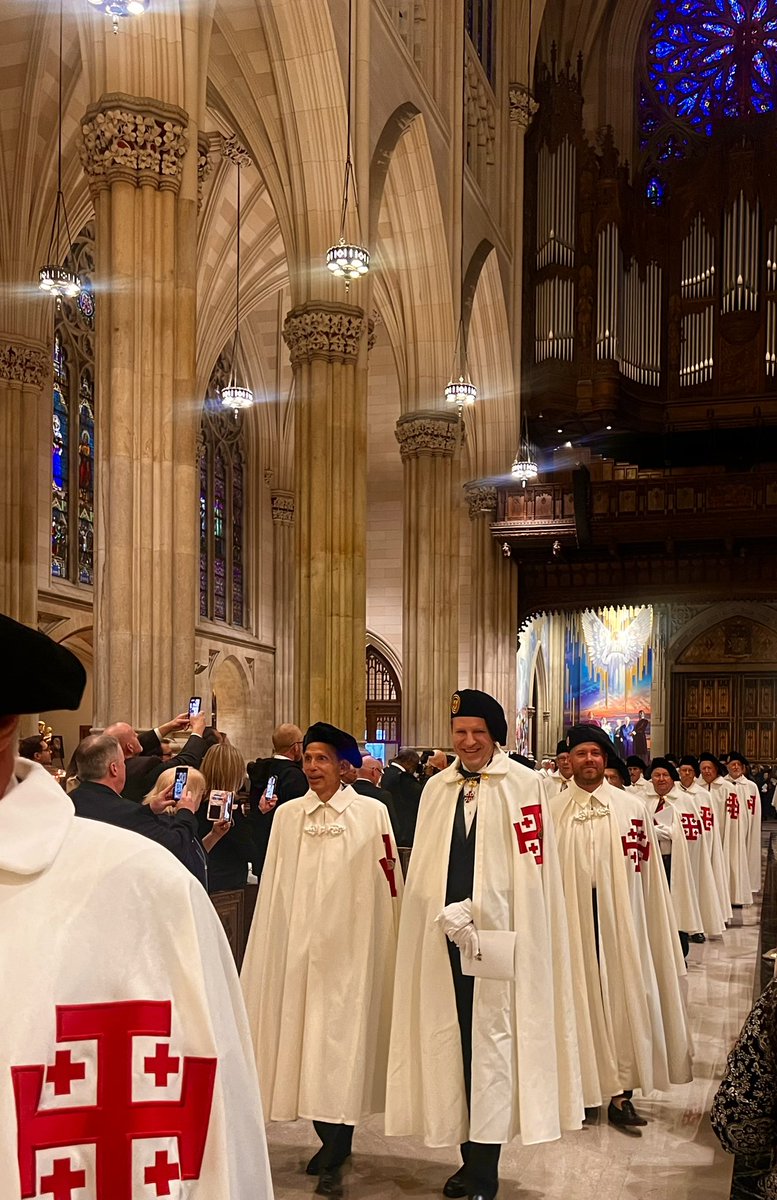 Honored to be invested as Knight Commander with Star by the Vatican-with my sincere thanks to the Grand Magisterium and to countless Knights, Dames, Canons-and some wonderful Cardinals and Archbishops-for their support-and of course, to the leadership of His Holiness #PopeLeoXIV