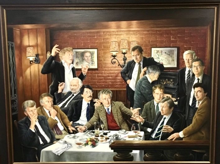 Andere Tijden | De Herenclub rond Harry Mulisch. Op Marcel van Dam en Jeroen Henneman na zijn alle geportretteerden inmiddels overleden. Over tien jaar weet waarschijnlijk vrijwel niemand meer wie het waren.