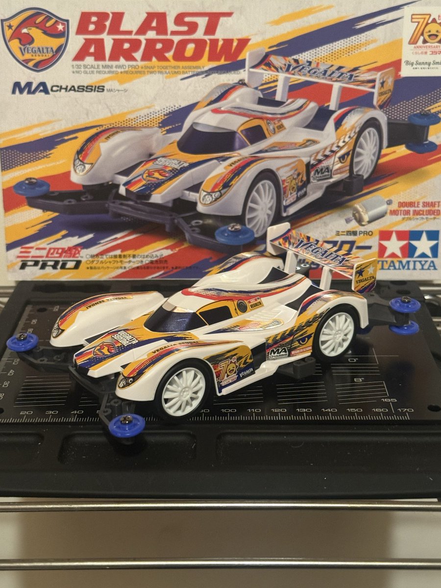 新品未開封】タミヤ ミニ四駆PRO ブラストアロー ベガルタ仙台ver