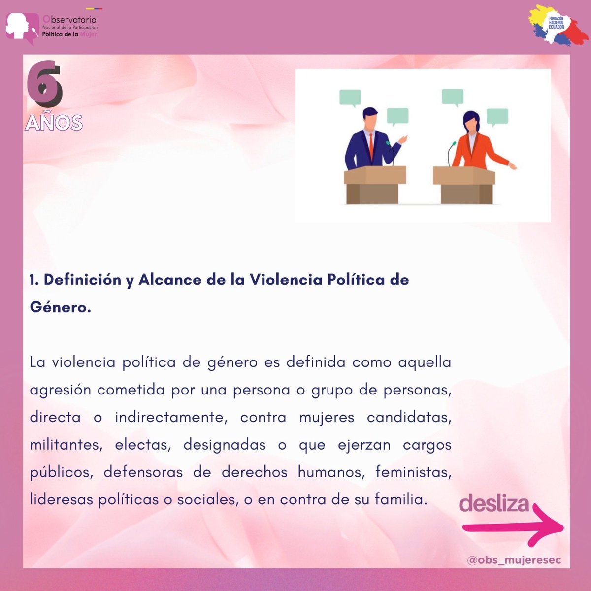Observatorio Participacion Politica de la Mujer tweet media