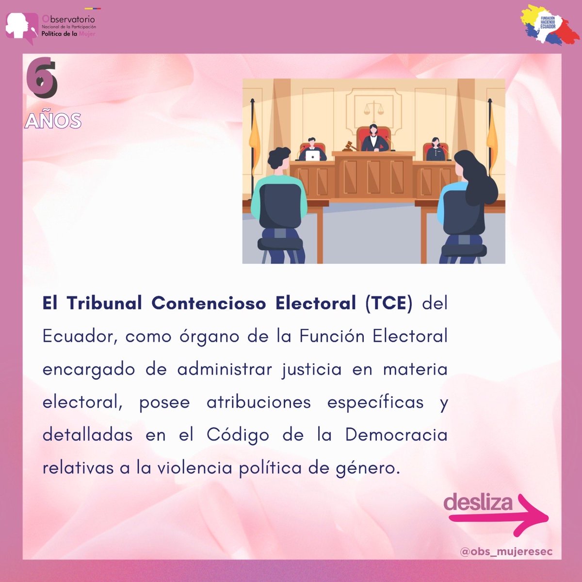 Observatorio Participacion Politica de la Mujer tweet media