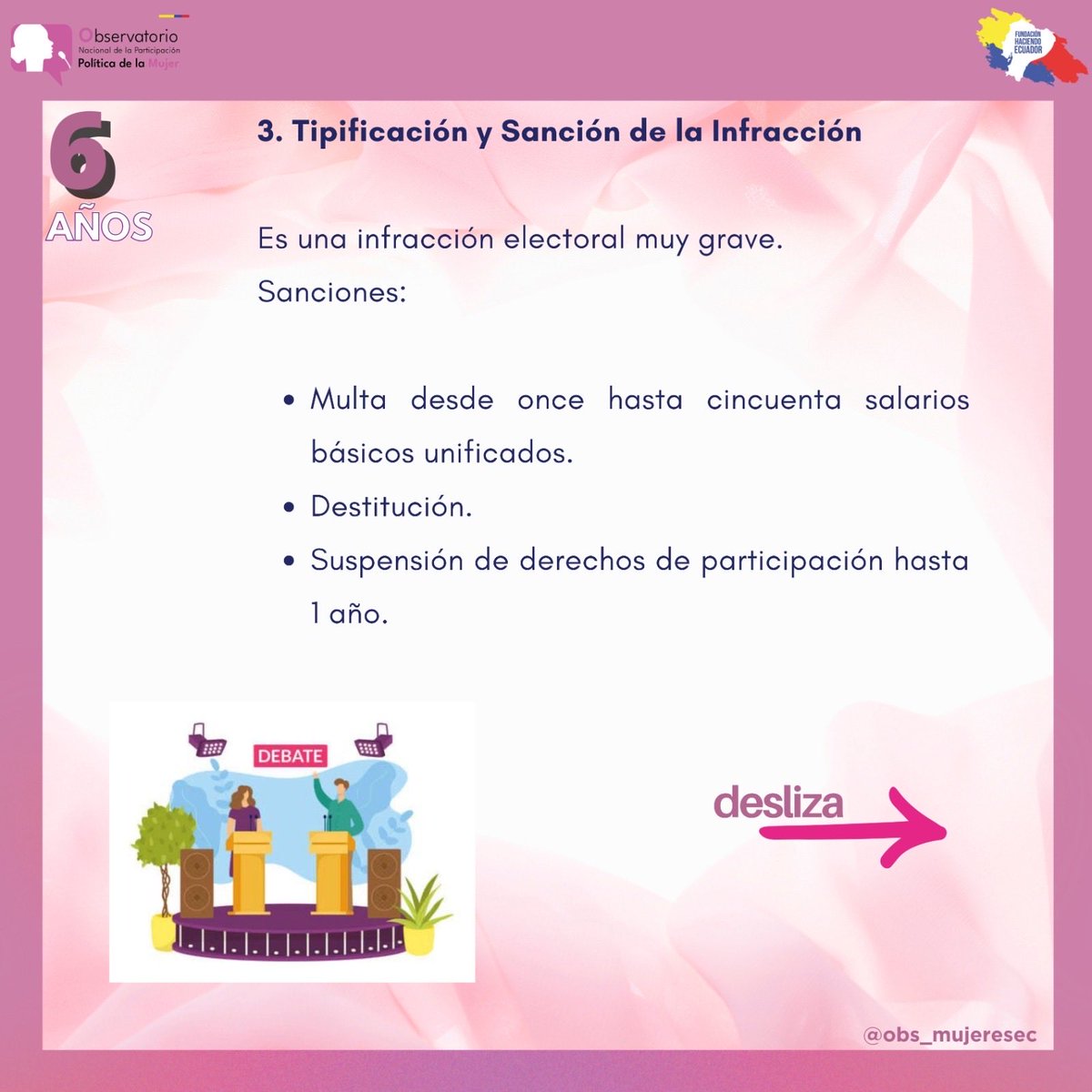 Observatorio Participacion Politica de la Mujer tweet media