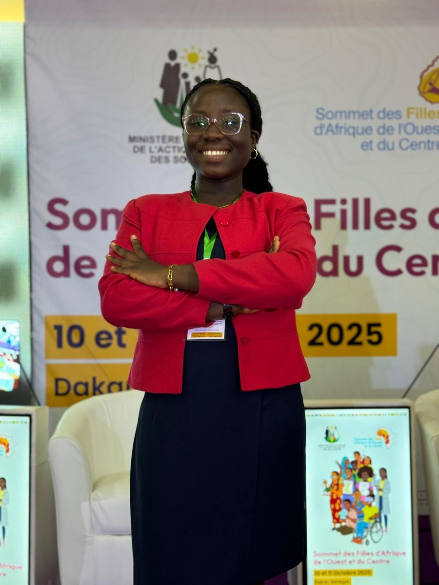 KamaraSherilyn's tweet photo. Every girl’s story matters. Today, I stood for Mariama, and for every girl daring to dream against all odds. Because when girls lead, nations rise.
 #GirlsVoices #YouthLeadership #ChangeMakers #WorldMentalHealthDay #GirlsLead https://t.co/l2w1eLPdHN