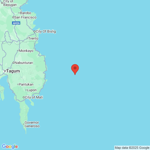 EmergenzaH24's tweet photo. Allerta #Terremoto: 2025-10-14 02:00:10 UTC -  Magnitude(Mwp) 5.7  -  Philippines [Sea]
Info su: https://t.co/BCi06mv90w
#Heartquake #Sisma
Hai sentito il terremoto? Raccontalo su https://t.co/uRFnRz6had https://t.co/HYCYZ8r7S4