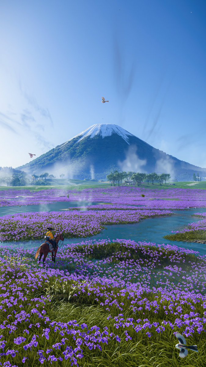 amazed by the screenshots people are posting from Ghost of Yotei. kinda wish I gamed..