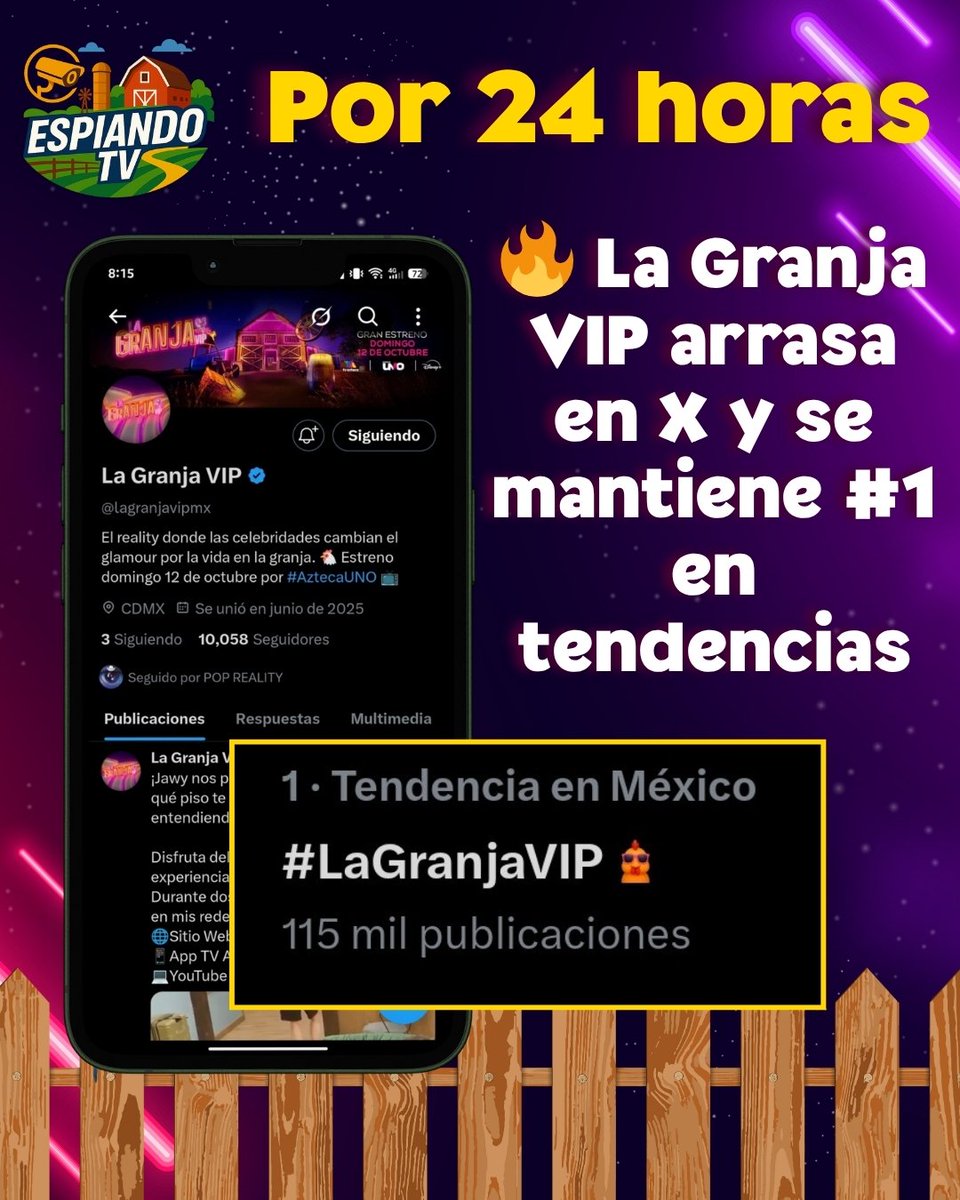 Espiando TV tweet media