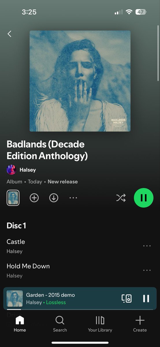 wontforgethoney's tweet image. GUYS THERE IS A NEW BADLANDS RELEASE FROM TODAY WITH GARDEN DEMO FROM 2015 OH MY GOD