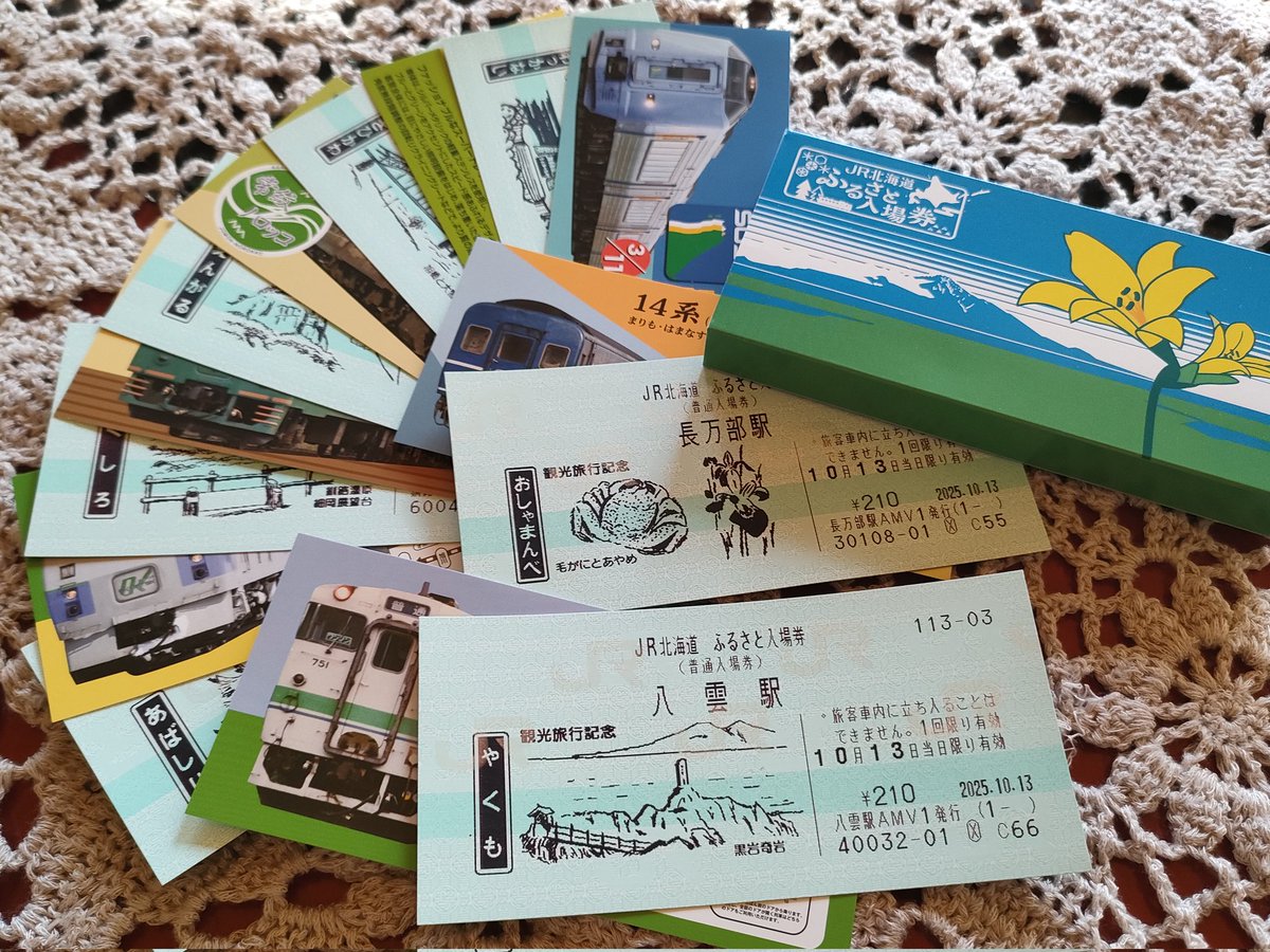 JR北海道ふるさと入場券