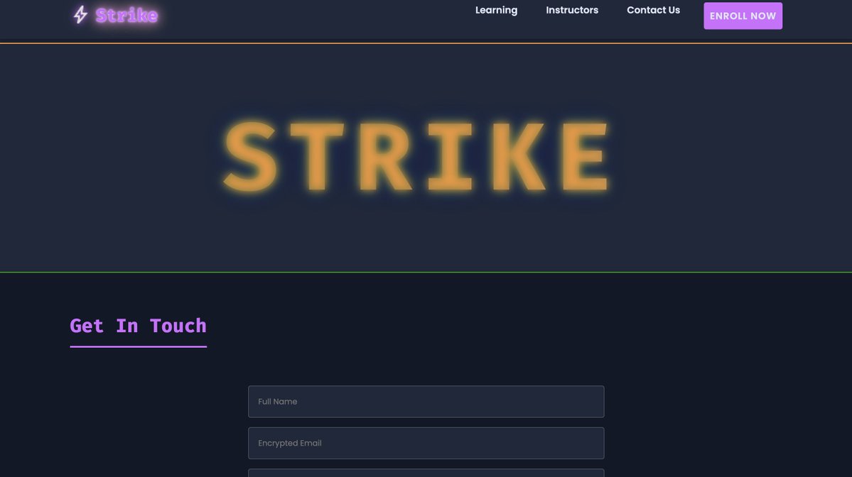 shashi_bk_23's tweet image. What an experience! I&apos;m happy to have wrapped up the intense Coder Army Hackathon where, competing solo, I built a project I&apos;m truly proud of. #STRIKEClone #HTMLCSSOnly #WebClone #CSSChallenge  
Deployed at : strike-vert.vercel.app
@rohit_negi9,@adityatandon02