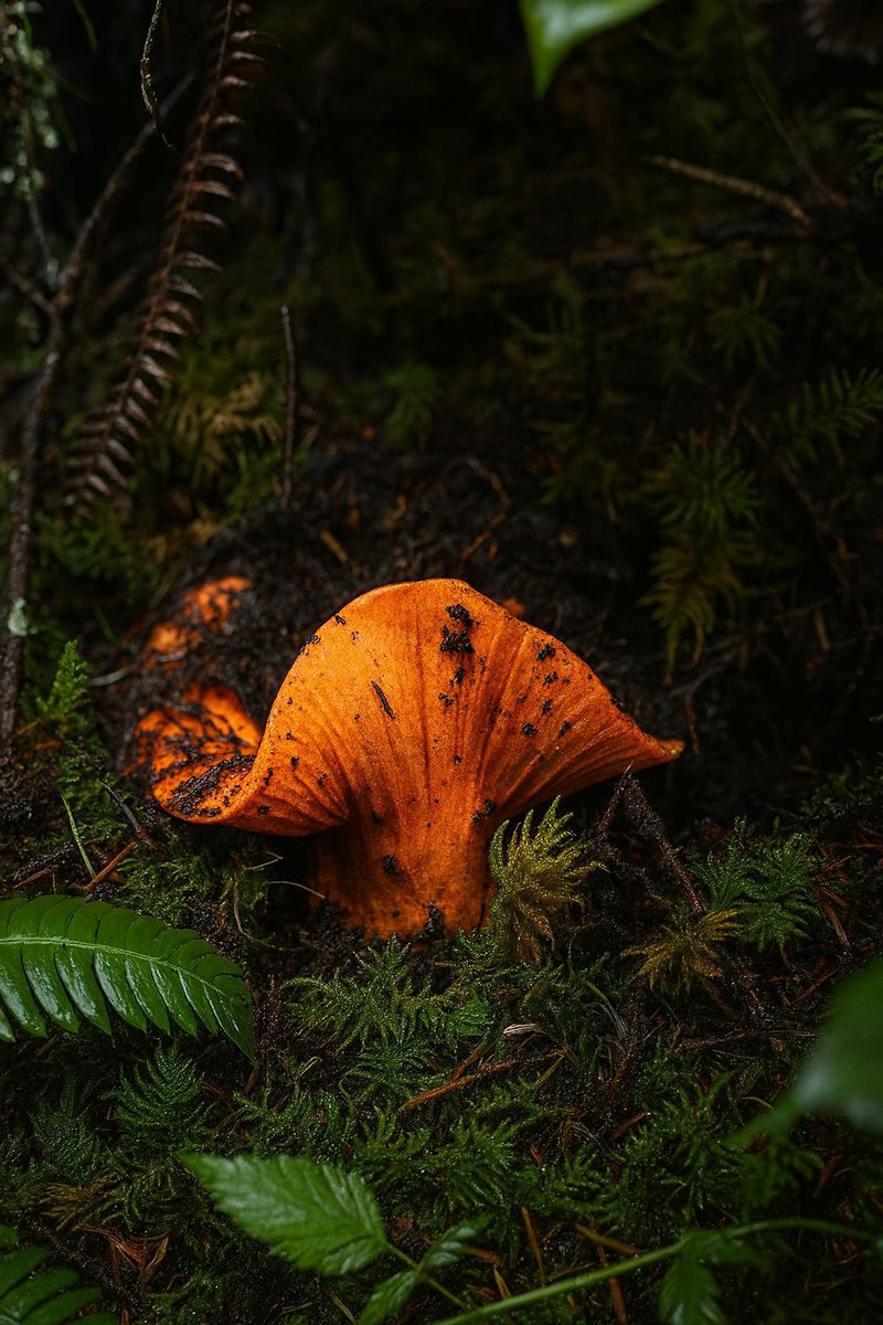 ForageToTable's tweet image. Oregon’s lobster mushrooms are popping!
Look under Douglas-fir &amp;amp; cedar after a few days of rain—bright orange, seafood-scented, and firm to the touch.
Harvest young, clean gently, and always cook well.

#ForageOregon #LobsterMushroom #PNWForaging