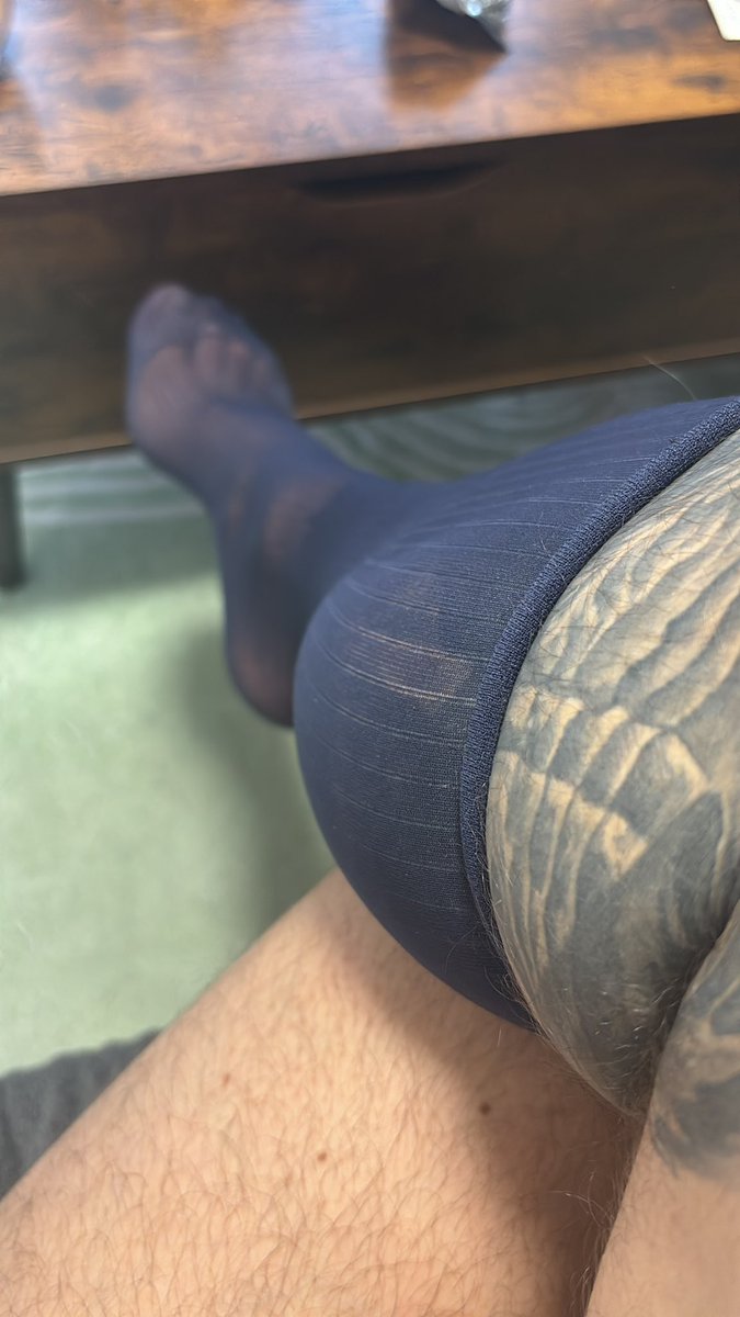 My socks for a rainy Monday. 💙
