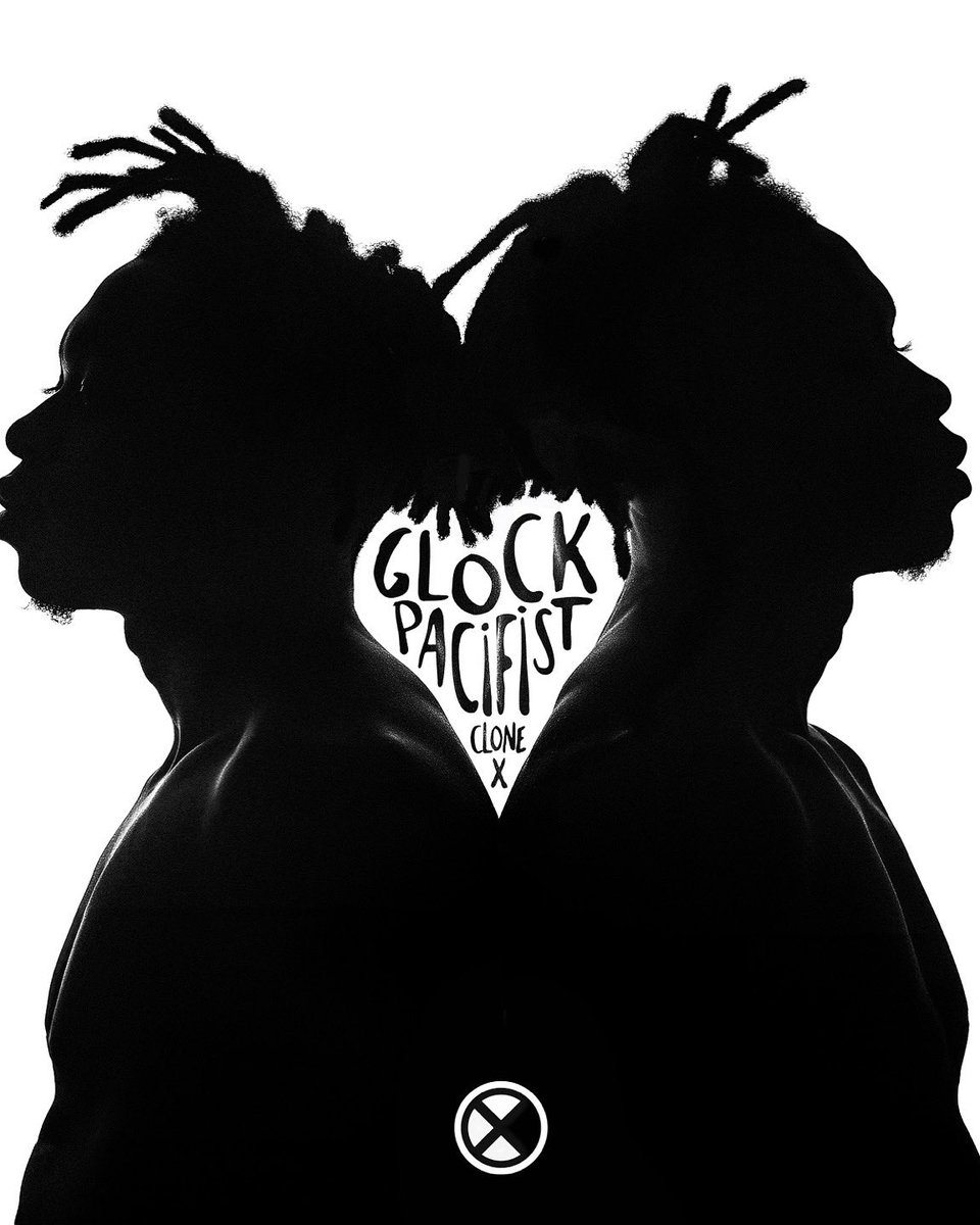 lesclonex's tweet image. La cover de Glock Pacifist est là. By @jean_nathan 👌🙏💥
Un projet qui parle d’amour, d’adversité et de tout ce qu’on dénonce au quotidien. 💿
Disponible le 24 octobre. 💥

#CloneX #rapfr #75onditquoi