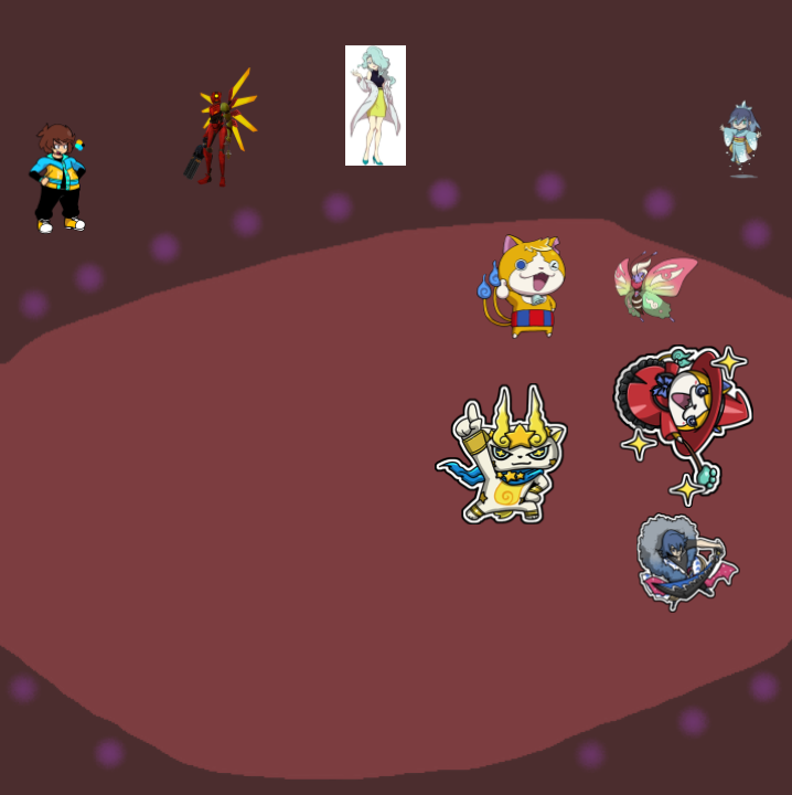 AWickedyokai's tweet image. Komastar quickly hits Maginyan with a critical voltage, shocking her to the ground and ending the match, Peppilion comes to heal the fighters
