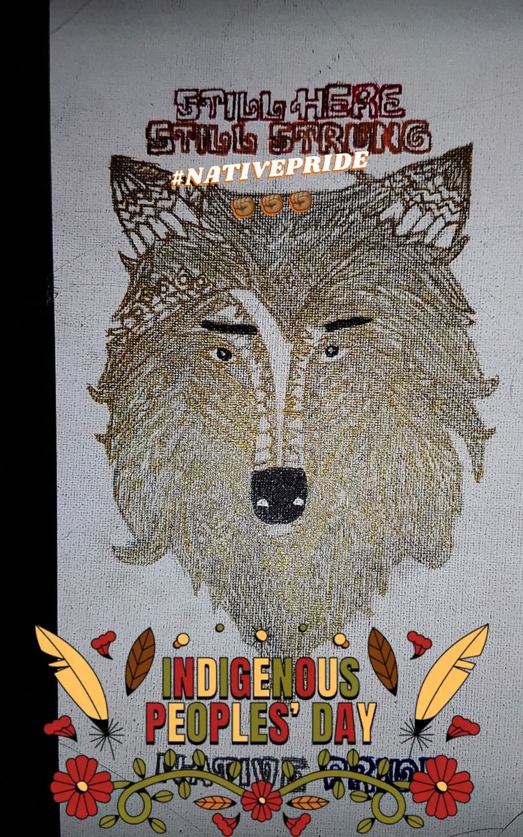 TIMSBIGGESTFAN's tweet photo. JUST A FRIENDLY REMINDER.....

HAPPY INDIGENOUS PEOPLES DAY MOTHER SUCKERS!!!  ✊🏾🪶🦅🧡 #WESTILLHERE #IndigenousPeoplesDay #ColumbusDidntDiscoverAnything  #ProudNative #FColumbus https://t.co/yWp3ZFRvfM