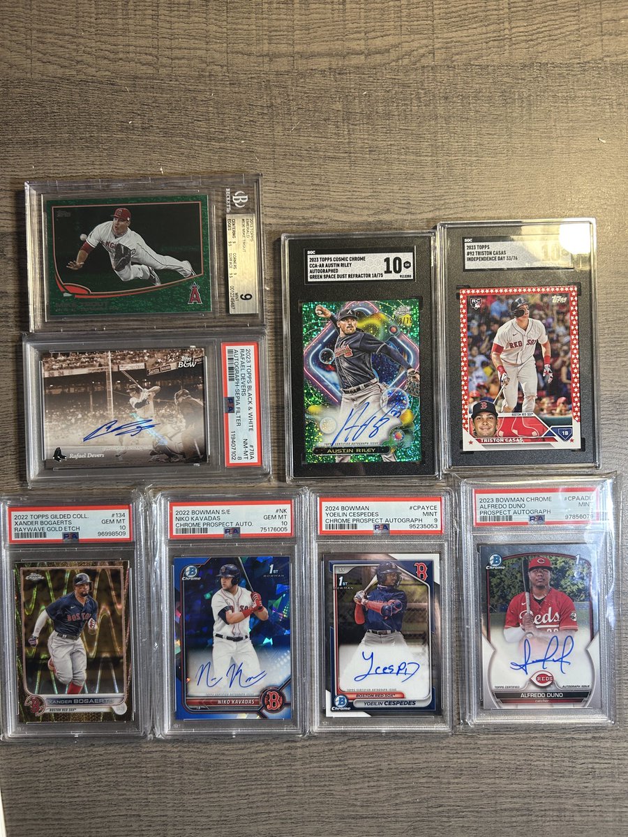 🚨 Cards for sale 🚨 

Had some car expenses come up, gotta get some cash back! 

Ask for prices or make an offer. Will do better on multiples, especially from last few pics in the thread. 

RTs/tags appreciated!
1/3 🧵
