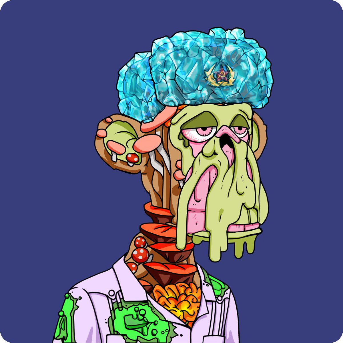 Finally joined the club with Mutant Ape #7110! <a href="/BoredApeYC/">Bored Ape Yacht Club 🍌</a> #BAYC #MAYC #ApeFollowApe