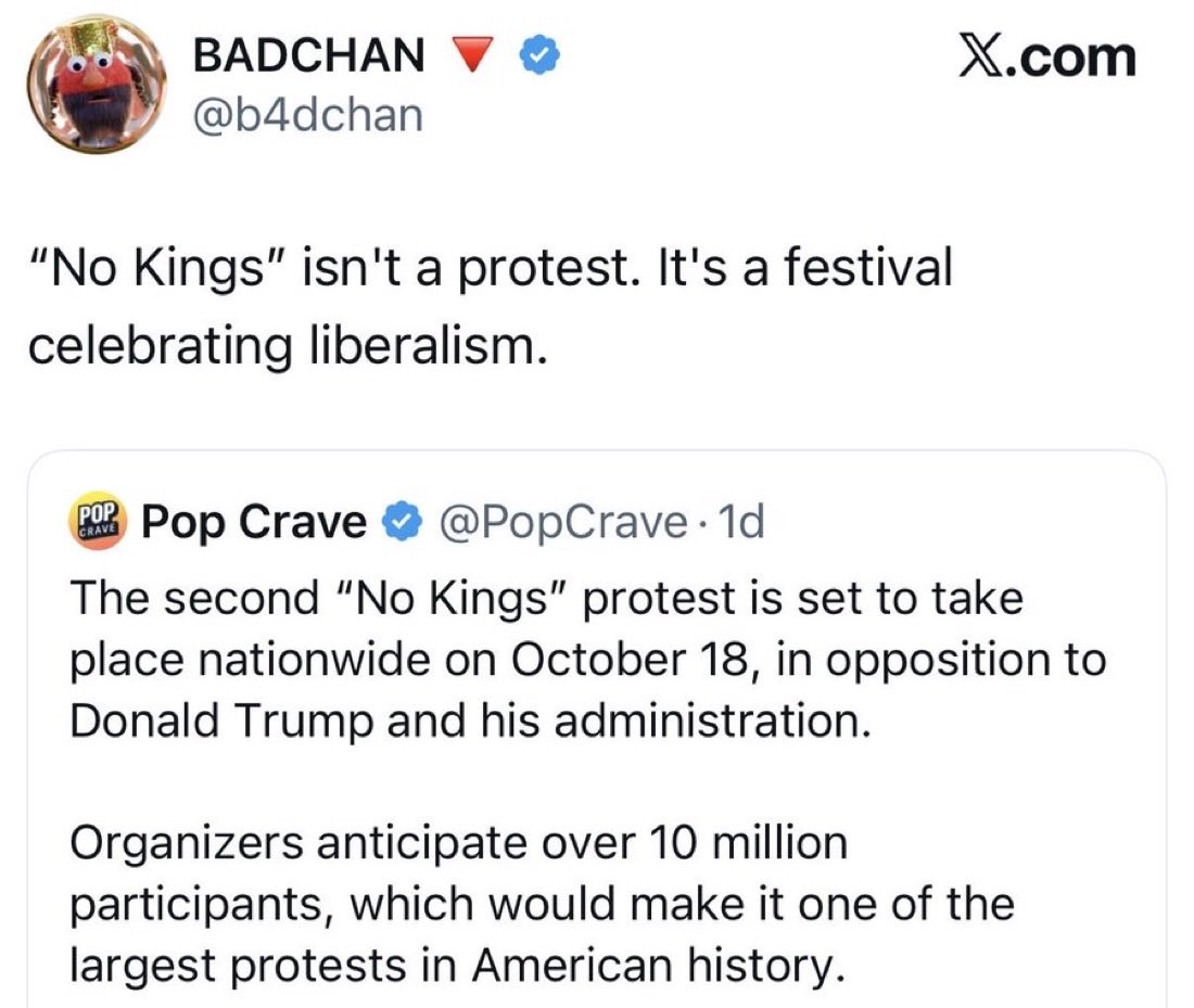 All I’ve ever asked of leftists is to simply show us how it’s done

Liberals are protesting wrong. Ok well show us how it’s done

Liberals are not being a good enough opposition party. Ok show us how it’s done

Liberals suck at persuading voters. Ok show us how it’s done.

So far