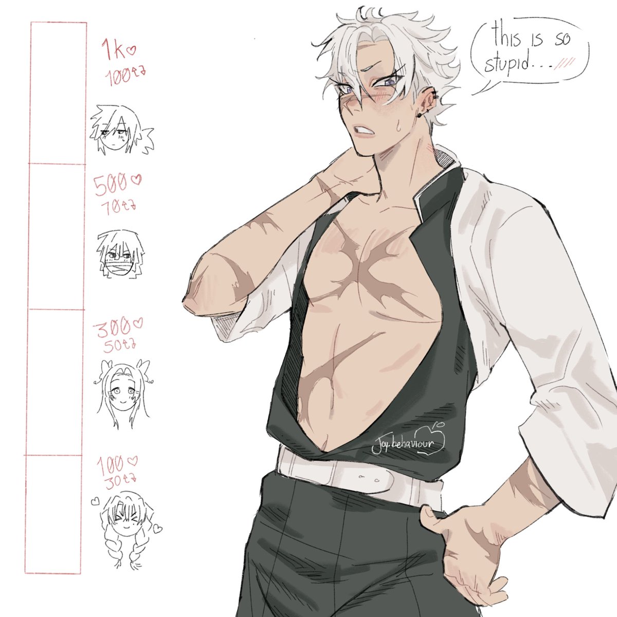 joybehaviour's tweet image. Im so late to this trend… #demonslayer