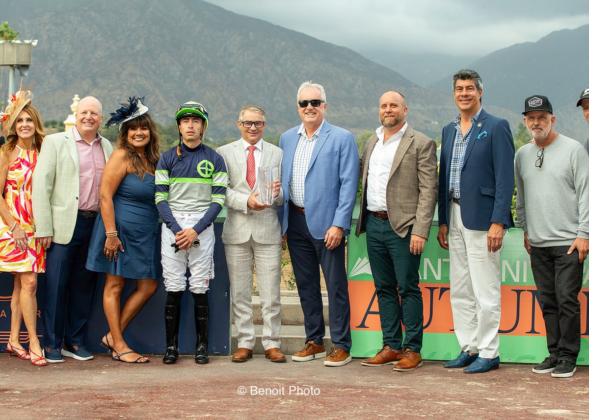 Vibez and jockey Juan Hernandez win the $80,000 Swingtime Stakes, Monday, October 13, 2025 at Santa Anita Park, Arcadia CA.

View all our photos at benoitphoto.com/store/ 

© BENOIT PHOTO
<a href="/ExlineBorder/">Exline - Border Racing</a>