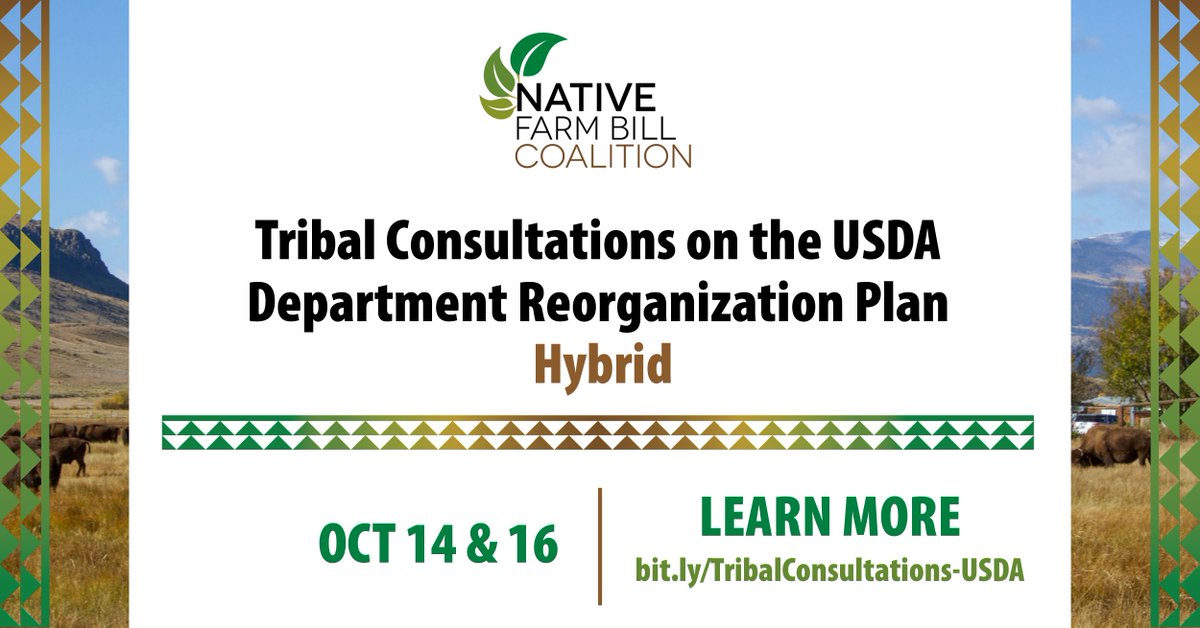 Native Farm Bill Coalition tweet media