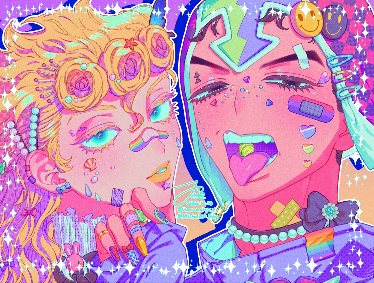 #JJBA #jjbafanart #giomis #ジョルミス
선화는 그래도 3일컷 했는데 채색하느라 18일 허비함
너무 힘들었슨...
그리고 데코라 그려보라고 추천한 친구 엉덩이를 때려줄거임...