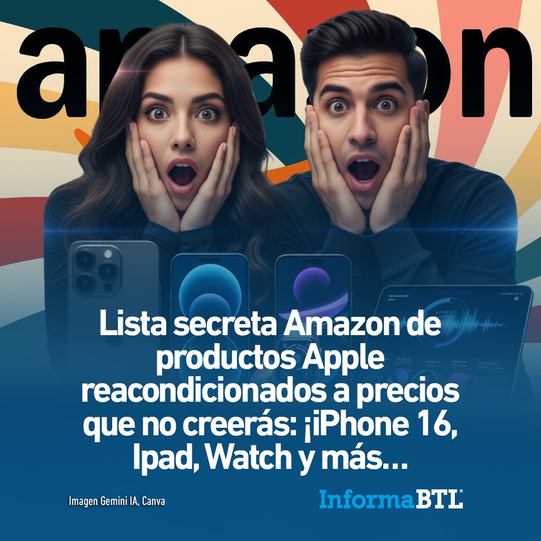 Lista secreta de #Amazon de productos #Apple reacondicionados a precios que no creerás: ¡iPhone 16, Ipad, Watch y más…  😎😲👉 zurl.co/qdLAq