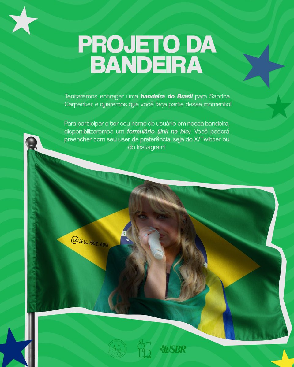 E tem projeto pro #Brinapalooza sim! 🇧🇷

Sabrina Carpenter chega ao Brasil em março de 2026 para o Lollapalooza e a nossa missão é clara: fazê-la viver o momento mais inesquecível de toda a sua passagem pela América Latina! 

Para isso, os maiores portais da Sabrina no Brasil se