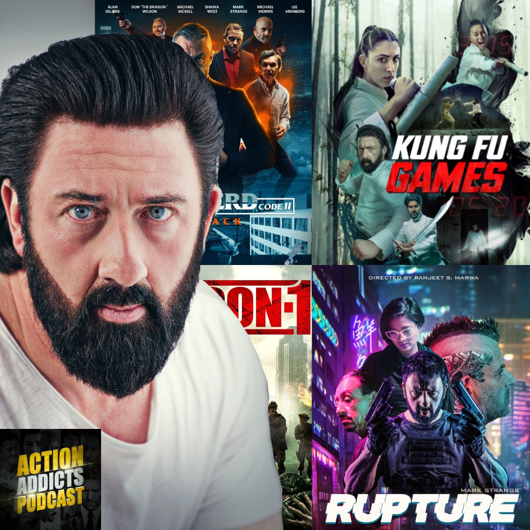 AddictsAction's tweet image. Today we have  stuntman, choreographer, actor and producer Mark Strange. Talking his newest role in The Shepherd Code - Road Back but also about, Deadpool &amp;amp; Wolverine, Kung Fu Games, Hounds of War, Rupture and nearly 300 episode of Coronation Street and Emmerdale he&apos;s worked on.